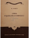 Al. Rosetti - Limba poeziilor lui Eminescu (Editia: 1956)