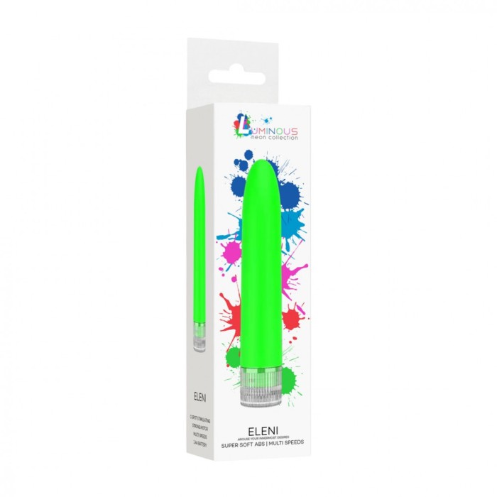 Vibrator Luminous &raquo;Eleni&laquo; 14 cm - Verde