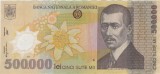 ROMANIA 500000 lei 2000 Isarescu VF