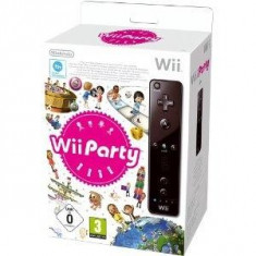 Wii Party + Remote Black foto