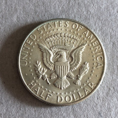 i408 SUA Half dollar 1967 argint foto