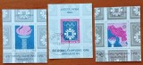 YUGOSLAVIA-1984-OLIMPIADA-Sarajevo- 3Colite.--stampil.-Vezi-Scan