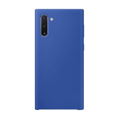 Husa SAMSUNG Galaxy Note 10 - Silicone Cover (Bleumarin) foto