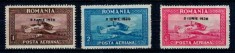 1930 - Posta aeriana C.RAIU supr., fil. oriz., serie nestampilat