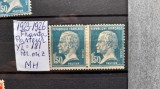 1923 Franta-Pasteur-YT181-per.oriz.-MH, Stampilat
