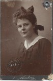 M1072N Portret de femeie, studio Emil Fischer, Sibiu