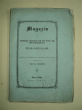 MAGAZIN GESCHICHTE, LITTERATUR UND ALLE DENF. - SIEBENBURGENS, BRASOV 1860