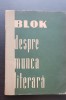 Despre munca literară - Blok