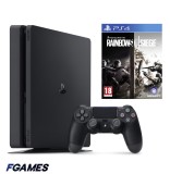 Consola Sony Playstation 4 Slim Ps4 500gb + Controller + Tom Clancy&amp;#x2019;s Rainbow Six Siege PlayStation 4, Second-Hand