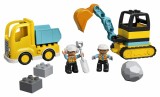 CAMION SI EXCAVATOR PE SENILE, LEGO 10931