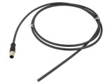 Cablu senzori/automatizări M12 tată drept, 8 pini, 2 m