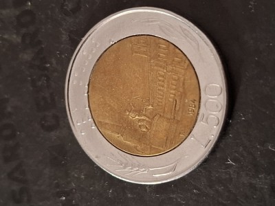 500 lire 1984 foto