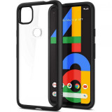 Husa Plastic - TPU Spigen ULTRA HYBRID pentru Google Pixel 4a 5G, Matte, Neagra ACS01882