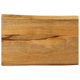 VidaXL Blat masă cu margini, 50x40x3,8 cm, lemn masiv mango