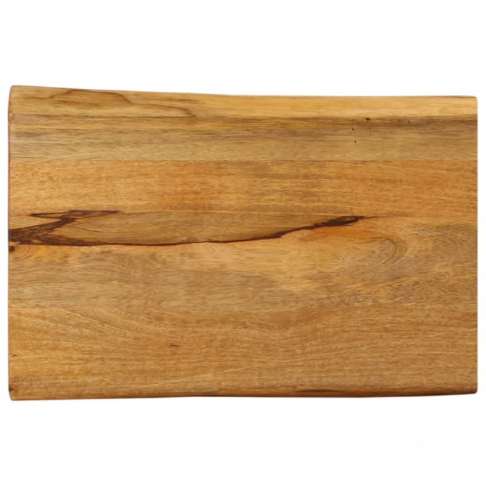 vidaXL Blat masă cu margini, 50x40x3,8 cm, lemn masiv mango