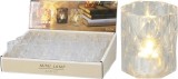 Lumanare transparenta decorativa 6 cm din acrilic, pentru ambient elegant