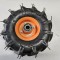 Roata + Cauciuc + Janta - 4PR - Rulment - 3.50-4