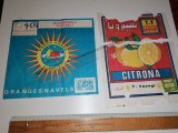 Cumpara ieftin AMBALAJ / ETICHETA VECHI CITRICE MERCURIMPEX ROMANIA