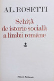 Schita de istorie sociala a limbii romane