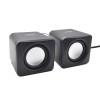Set 2 boxe YX332, AUX, USB, 9W P.M.P.O.