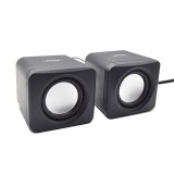 Set 2 boxe YX332, AUX, USB, 9W P.M.P.O.