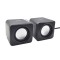Set 2 boxe YX332, AUX, USB, 9W P.M.P.O.