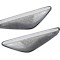 Set lampa semnalizare laterala BMW X3 (F25), 11.2010-04.2014; X5 (E70), 2006-11.2013; X6 (E71), 01.2008-12.2013, dynamic indicator; LED; transparent;