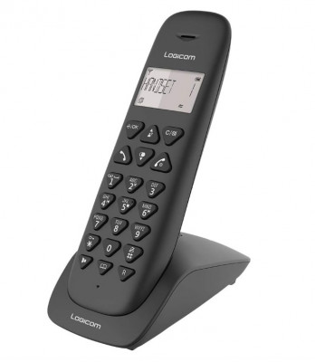 DECT fara fir Logicom Vega 155T DECT cu robot telefonic, Extensie telefon, negru - SECOND foto