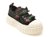 Pantofi sport GRYXX negri, 240001, din material textil