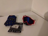 Set Accesorii Moto Off Road: Cagula, Ochelari, Manusi - Echipament Protectie Nou