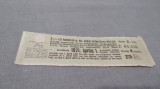 CUPOANE /BON DE TREZORERIE CU REDUCERE 1921 UNGARIA