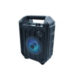 Boxa Portabila Cu Bluetooth , Microfon Cu Fir , Radio , Card , USB , Negru