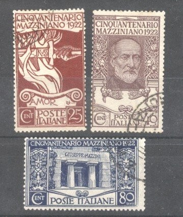 Italy 1922 Anniversary, Giuseppe Mazzini, used AM.122