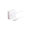 Incarcator retea cu cablaj 1.5m XO 75W ,6 USB 3USB-A / 3USB-C Cod: XO-L133 Automotive TrustedCars, Oem