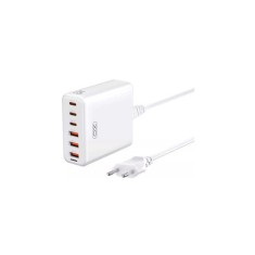 Incarcator retea cu cablaj 1.5m XO 75W ,6 USB 3USB-A / 3USB-C Cod: XO-L133 Automotive TrustedCars