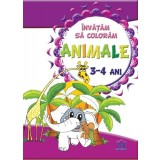 Invatam sa coloram animale 3-4 ani |