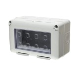 Doza aparat Gewiss, aparenta, pentru 4 module, IP55, 66 x 82 x 65 mm