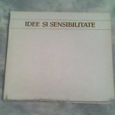 Idee si sensibilitate-directii si tendinte in arta romaneasca-Dan Grigorescu