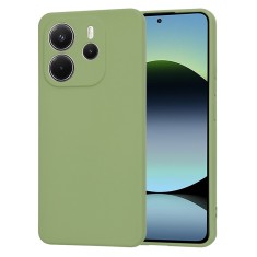 Husa silicon Xiaomi Redmi Note 14 4G (Standard) Techsuit SoftFlex, verde foto