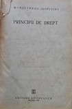 Principii de drept - 1958 - Ministerul Justiției (H454)