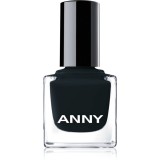 ANNY Color Nail Polish lac de unghii culoare 346 Deep Black Chief 15 ml