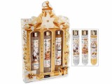 Set 3 geluri dus cadou Craciun cm 15,5 x 3 x 24,5 H, 3 x 60 ml
