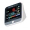 Detector calitate aer 8 in 1, AQI, PM1.0, PM2.5, PM10, TVOC, HCHO, umiditate, temperatura