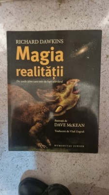 MAGIA REALITATII-RICHARD DAWKINS,HUMANITAS,2012,262 PAGINI,STARE FOARTE BUNA foto