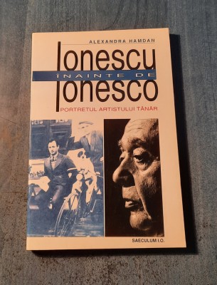 Ionescu inainte de Ionesco portretul artistului tanar Alxandra Hamdan foto