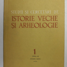 STUDII SI CERCETARI DE ISTORIE VECHE SI ARHEOLOGIE , TOMUL 30 , NUMARUL 3 , IULIE - SEPTEMBRIE , 1979