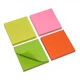 Set Notițe Adezive, Multicolor, Dimensiune 7.6x7.6 cm, 4 x 90 File, Oem