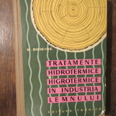 Tratamente hidrotermice și higrotermice în industria lemnului - Mircea Boiciuc