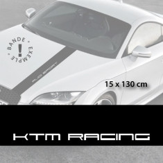 Sticker capota KTM RACING foto