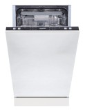 Mașină de spălat vase &icirc;ncorporată HOMEFORT HMGB0421B, 10 seturi de vase, 9 L, 6 programe, 47 dB, D, Tac&acirc;muri superioare, 45 cm, Deschizător automat de